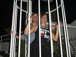 Bora People Couple Cage - Cap d' Agde - Night Club - Discotheque