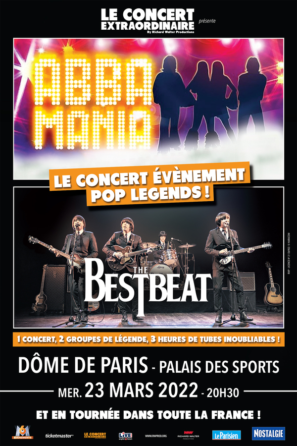 Abba Mania - The Bestbeat 2022  - Annonce En Tournée Dans Toute La France