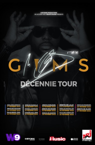 Gims 2022  - Annonce Decennie Tour