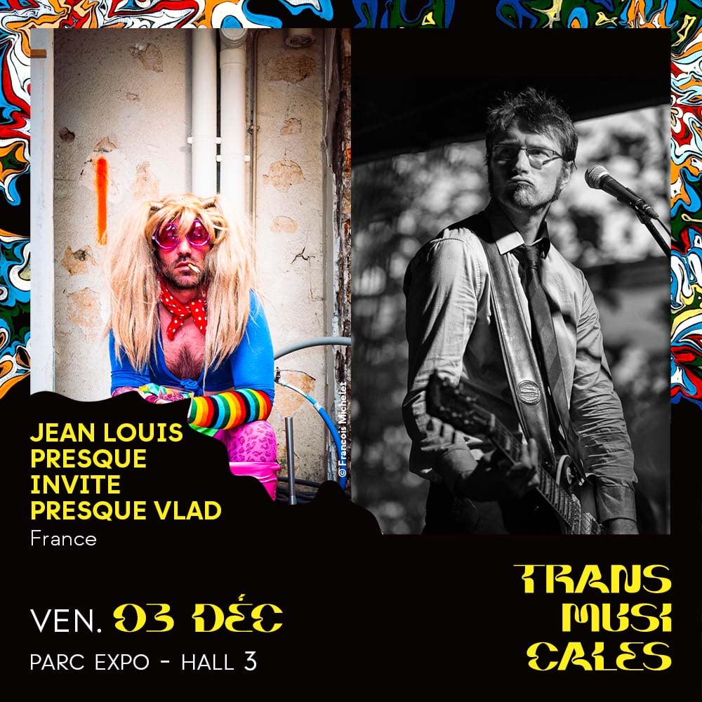 Jean Louis Presque 2021  - Annonce Transmusicales Rennes 