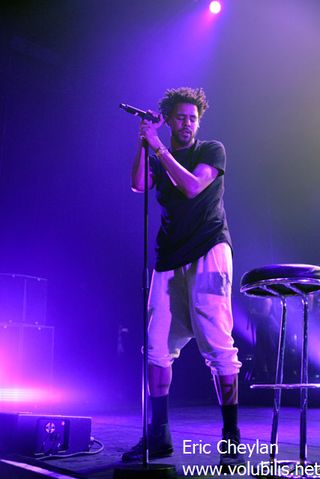 J. Cole - Concert L' Olympia (Paris)