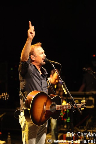 Kevin Costner & Modern West - Concert La Cigale (Paris)