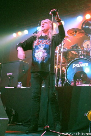 Saxon - Concert L' Elysée Montmartre (Paris)