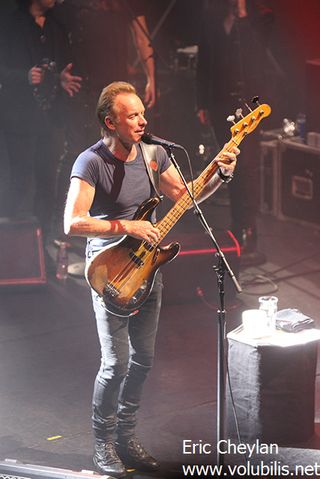 Sting - Concert L' Olympia (Paris)