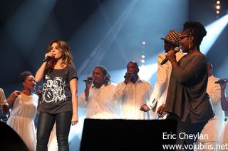  Claudia Tagbo & Julie Zenatti - Festival Leurs Voix pour l' Espoir 2013