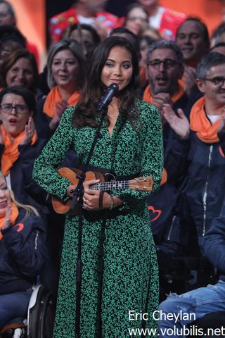 Vaimalama Chaves - France TV Téléthon 2019