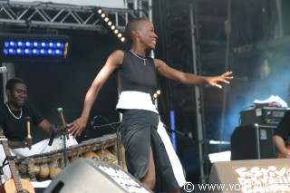 Rokia Traoré - Festival Les Vieilles Charrues 2004