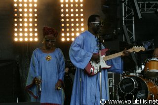 Amadou et Mariam - Festival Les Vieilles Charrues 2005