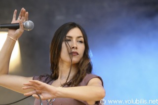 Olivia Ruiz - Festival Les Vieilles Charrues 2006