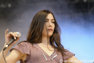 Olivia Ruiz - Festival Les Vieilles Charrues 2006