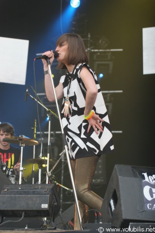 Yelle - Festival Les Vieilles Charrues 2008