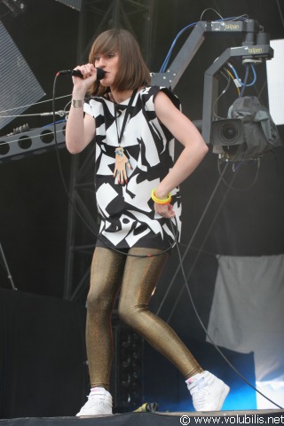 Yelle - Festival Les Vieilles Charrues 2008