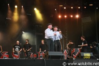 Les Freres Morvan & Les Tambours du Bronx - Festival Les Vieilles Charrues 2009