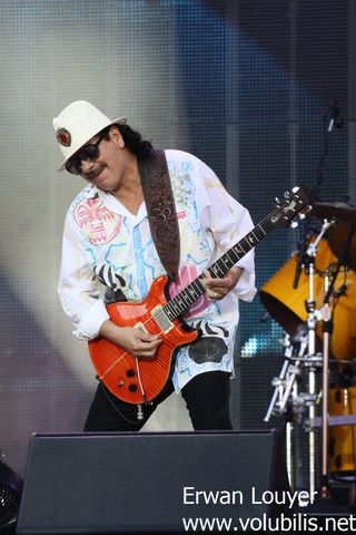Santana - Festival Les Vieilles Charrues 2013