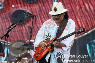 Santana - Festival Les Vieilles Charrues 2013