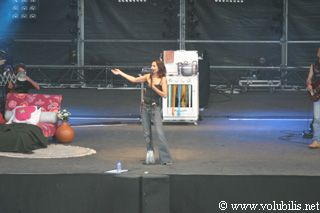 Zazie - Festival Les Vieilles Charrues 2003