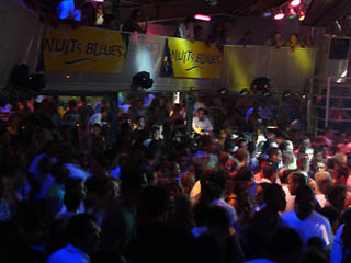 Foule Nuits Bleues - Bora - Le Cap d' Agde - Night Club - Discotheque