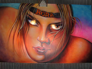 Fresque - Bora - Le Cap d' Agde - Night Club - Discotheque